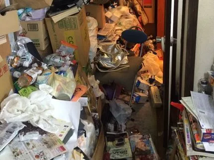 ゴミ屋敷の清掃